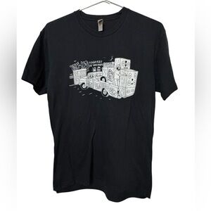 Tiki-Ko Sinking Ship Room Bar Going Underground Men’s M T-Shirt Bakersfield CA
